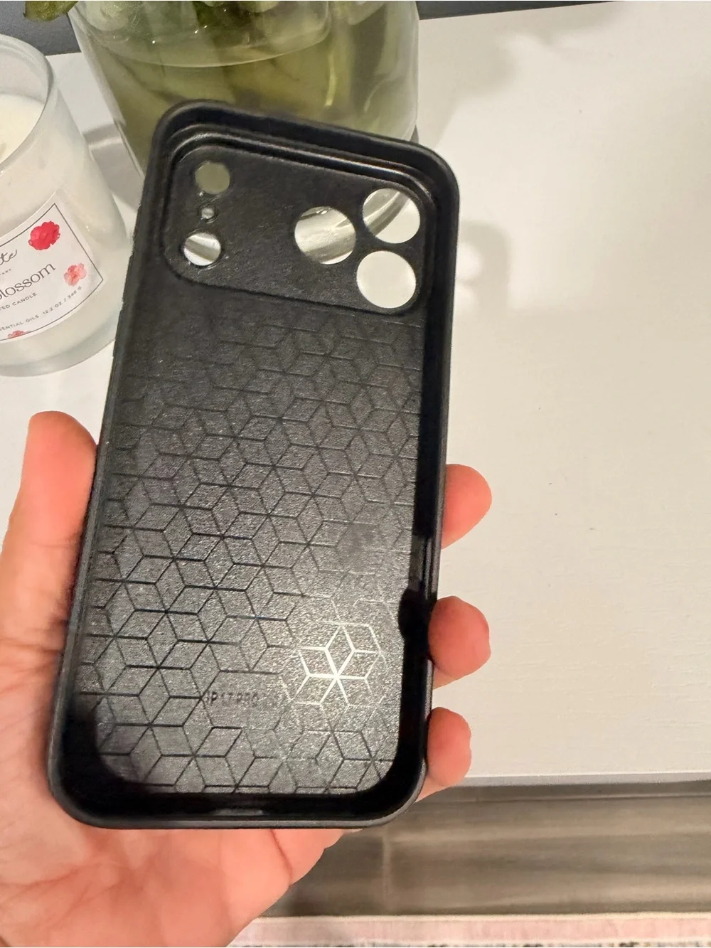 Green Clover Glitter Phone Case iphone 17 pro max